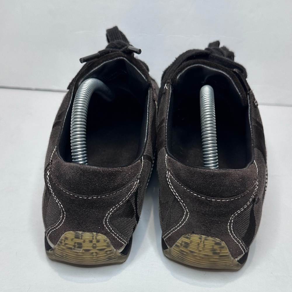 Coach Black and Brown Retro Sneakers - Picture 3 of 6